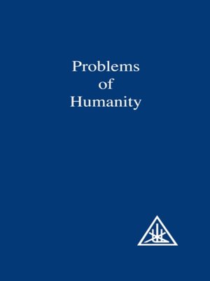 cover image of Problems of Humanity